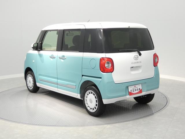 ムーヴキャンバスストライプスＧ４ＷＤ　両側パワースライドドア　スマートアシスト　シートヒーター　ＬＥＤヘッドランプ　プッシュスタート　オートエアコン　ステアリングスイッチ　コーナーセンサー（岩手県）の中古車