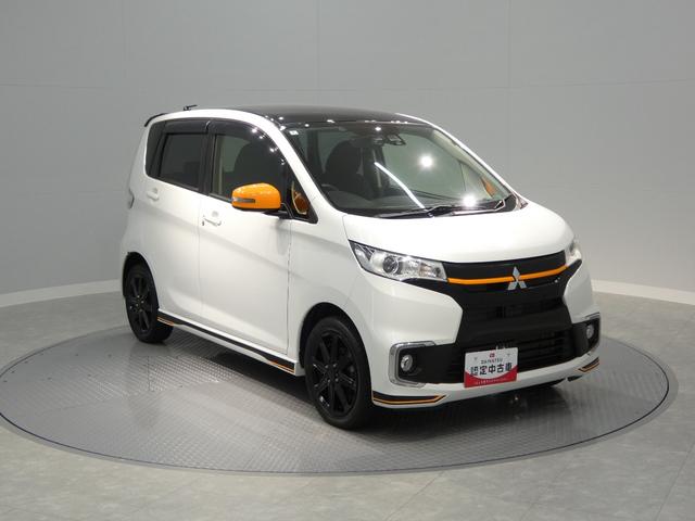 eKカスタムアクティブギア4WD ナビ アラウンドビューモニター ETC オートエアコン アルミホイール プッシュスタート(岩手県)の中古車
