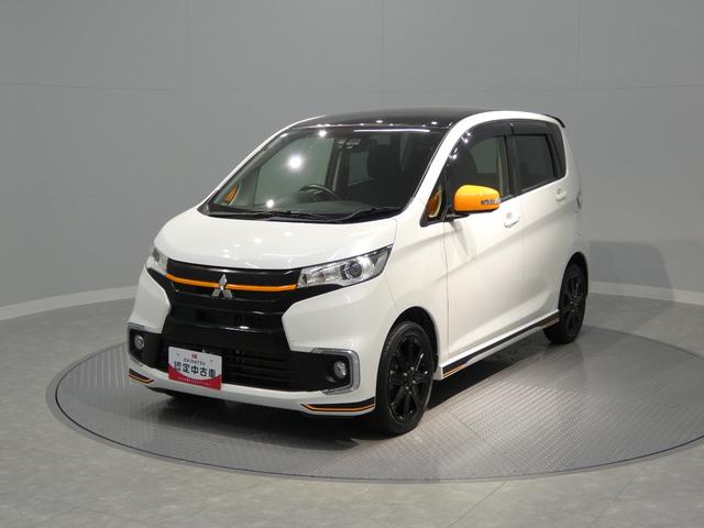 eKカスタムアクティブギア4WD ナビ アラウンドビューモニター ETC オートエアコン アルミホイール プッシュスタート(岩手県)の中古車