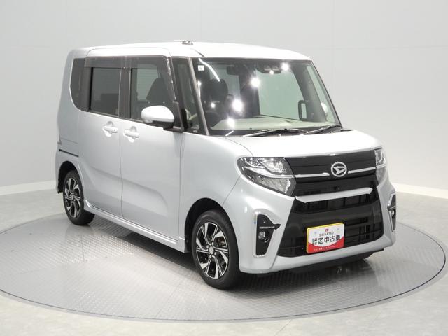 タントカスタムＸ４ＷＤ　大型メモリーナビ　全方位モニター　エンジンスターター　両側電動スライドドア　クリアランスソナー　シートヒーター（岩手県）の中古車