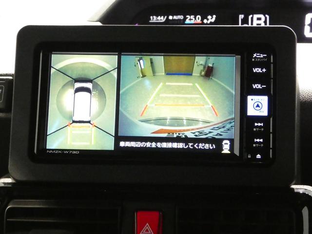 タントカスタムＲＳターボ４ＷＤ　カスタムＲＳ　両側パワースライドドア　ナビ　ドラレコ　パノラマモニター　シートヒーター　ＥＴＣ　ドラレコ　クリアランスソナー（岩手県）の中古車