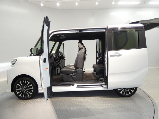 タントカスタムＲＳターボ４ＷＤ　カスタムＲＳ　両側パワースライドドア　ナビ　ドラレコ　パノラマモニター　シートヒーター　ＥＴＣ　ドラレコ　クリアランスソナー（岩手県）の中古車