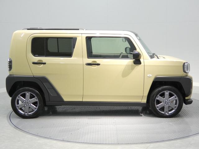 タフト 中古車 Ｇ　ダーククロムベンチャー４ＷＤ　スカイフィールトップ　電子パーキング　クルーズコントロール　シートヒーター　オーディオレス　アダプティブＬＥＤヘッドライト　クリアランスソナー