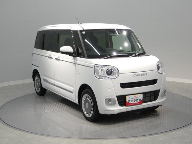 ムーヴキャンバスセオリーＧ４ＷＤ　アダプティブＬＥＤヘッドライト　両側電動スライドドア　純正ナビ　パノラマモニター　シートヒーター　ドライブレコーダー　スマアシ　クリアランスソナー（岩手県）の中古車