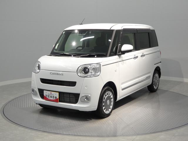 ムーヴキャンバスセオリーＧ４ＷＤ　アダプティブＬＥＤヘッドライト　両側電動スライドドア　純正ナビ　パノラマモニター　シートヒーター　ドライブレコーダー　スマアシ　クリアランスソナー（岩手県）の中古車