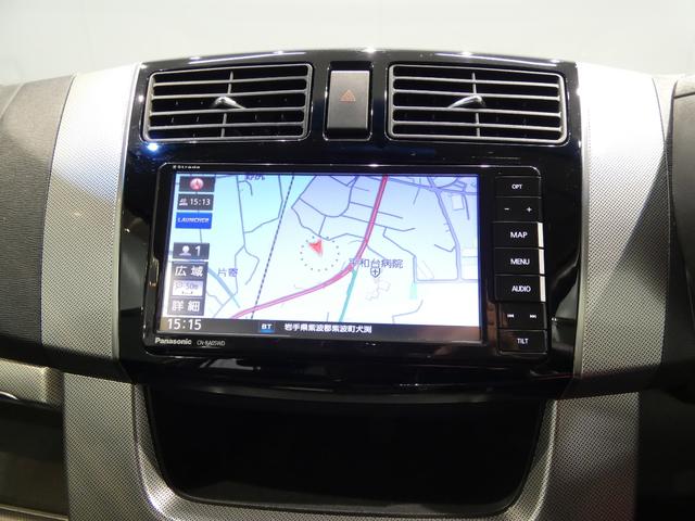 ムーヴカスタム X4WD ナビ フルセグテレビ プッシュスタート キーフリー オートエアコン LEDヘッドライト(岩手県)の中古車