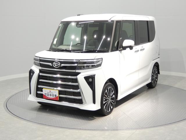 タントカスタムＲＳリミテッド４ＷＤ　両側電動スライドドア　両席シートヒーター　パノラマモニター対応カメラ　ＥＴＣ　アダプティブクルーズコントロール　クリアランスソナー（岩手県）の中古車