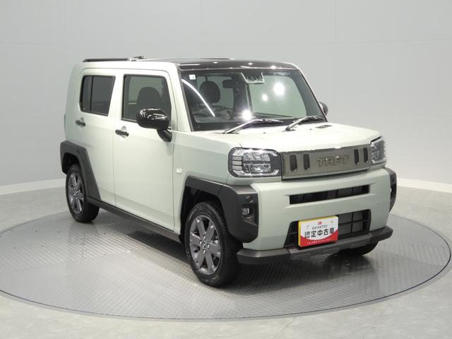 タフトG ダーククロムベンチャー4WD ディスプレイオーディオ テレビ 両席シートヒーター 電動パーキングブレーキ アダプティブクルーズコントロール LED キーフリー クリアランスソナー(岩手県)の中古車