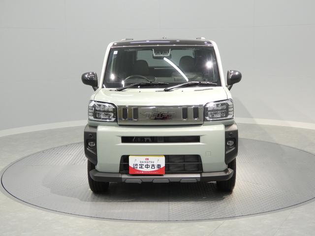 タフト 中古車 Ｇターボ　ダーククロムベンチャー４ＷＤ　ターボ　両席シートヒーター　電動パーキングブレーキ　アダプティブクルーズコントロール　ＬＥＤ　アルミホイール　オーディオレス　クリアランスソナー