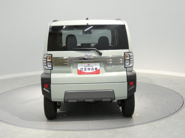 タフト 中古車 Ｇターボ　ダーククロムベンチャー４ＷＤ　ターボ　両席シートヒーター　電動パーキングブレーキ　アダプティブクルーズコントロール　ＬＥＤ　アルミホイール　オーディオレス　クリアランスソナー