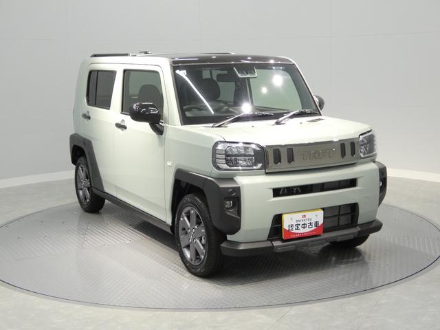 タフトGターボ ダーククロムベンチャー4WD ターボ 両席シートヒーター 電動パーキングブレーキ アダプティブクルーズコントロール LED アルミホイール オーディオレス クリアランスソナー(岩手県)の中古車