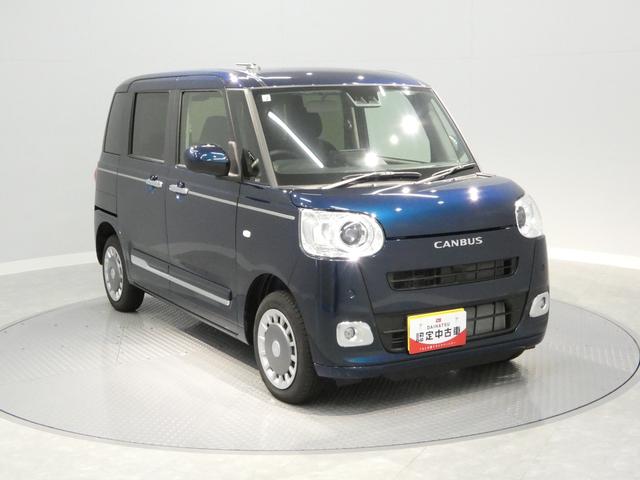 ムーヴキャンバスセオリーＧ４ＷＤ　両側パワースライドドア　ディスプレイオーディオ　前席シートヒーター　スマホワイヤレス充電　スマートアシスト　ＬＥＤ　オートエアコン　キーフリー　　　クリアランスソナー（岩手県）の中古車