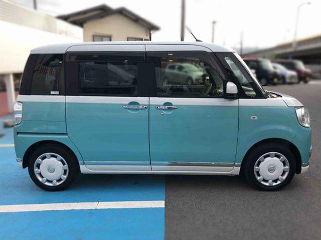 ムーヴキャンバスＧメイクアップリミテッド　ＳＡIII　４ＷＤ４ＷＤ　アイドリングストップ　キーレスエントリー　オートエアコン　カーナビゲーション　プッシュボタンスタート（山形県）の中古車