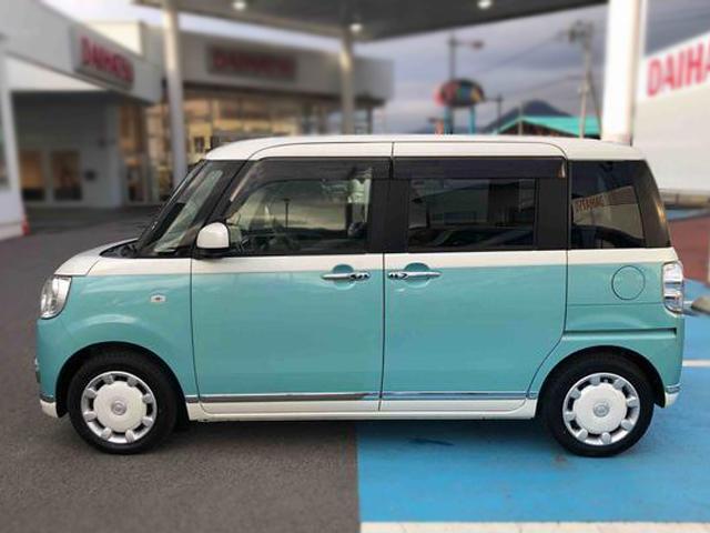 ムーヴキャンバスＧメイクアップリミテッド　ＳＡIII　４ＷＤ４ＷＤ　アイドリングストップ　キーレスエントリー　オートエアコン　カーナビゲーション　プッシュボタンスタート（山形県）の中古車