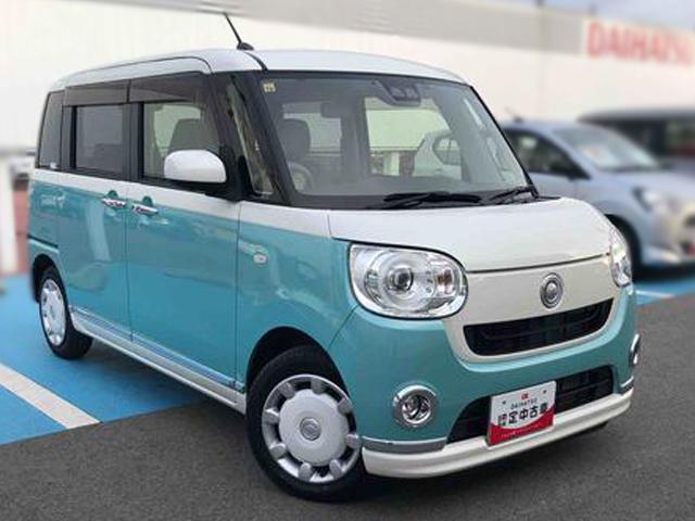 ムーヴキャンバスＧメイクアップリミテッド　ＳＡIII　４ＷＤ４ＷＤ　アイドリングストップ　キーレスエントリー　オートエアコン　カーナビゲーション　プッシュボタンスタート（山形県）の中古車