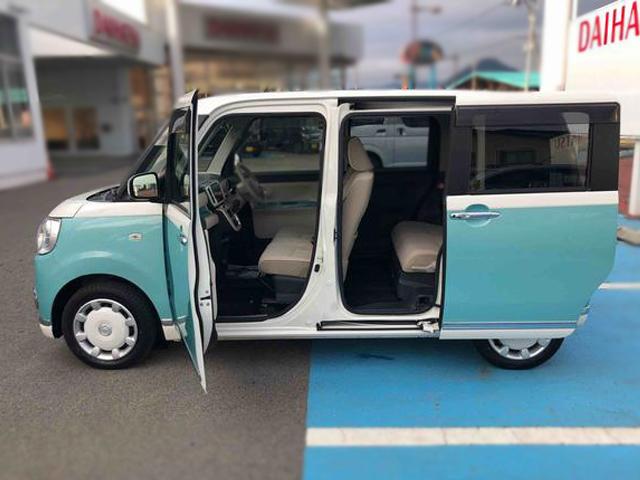 ムーヴキャンバスＧメイクアップリミテッド　ＳＡIII　４ＷＤ４ＷＤ　アイドリングストップ　キーレスエントリー　オートエアコン　カーナビゲーション　プッシュボタンスタート（山形県）の中古車