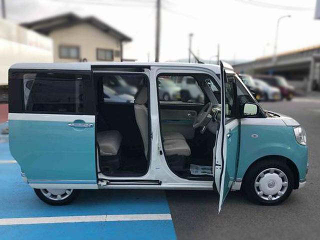 ムーヴキャンバスＧメイクアップリミテッド　ＳＡIII　４ＷＤ４ＷＤ　アイドリングストップ　キーレスエントリー　オートエアコン　カーナビゲーション　プッシュボタンスタート（山形県）の中古車