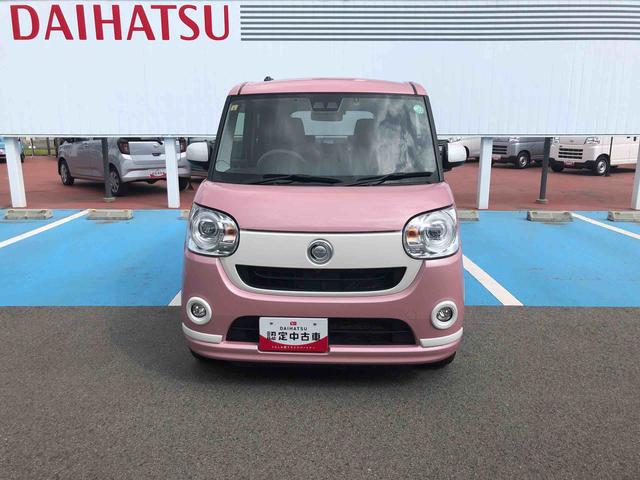 ムーヴキャンバスＧホワイトアクセントリミテッド　ＳＡIII　５１３９０ｋｍ４ＷＤ　スマートアシスト　パノラマモニター　ナビ　ステアリングスイッチ　キーフリーシステム　プッシュボタンスタート　オートエアコン　スライドドア（山形県）の中古車