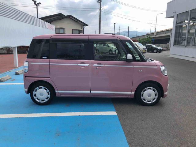 ムーヴキャンバスＧホワイトアクセントリミテッド　ＳＡIII　５１３９０ｋｍ４ＷＤ　スマートアシスト　パノラマモニター　ナビ　ステアリングスイッチ　キーフリーシステム　プッシュボタンスタート　オートエアコン　スライドドア（山形県）の中古車