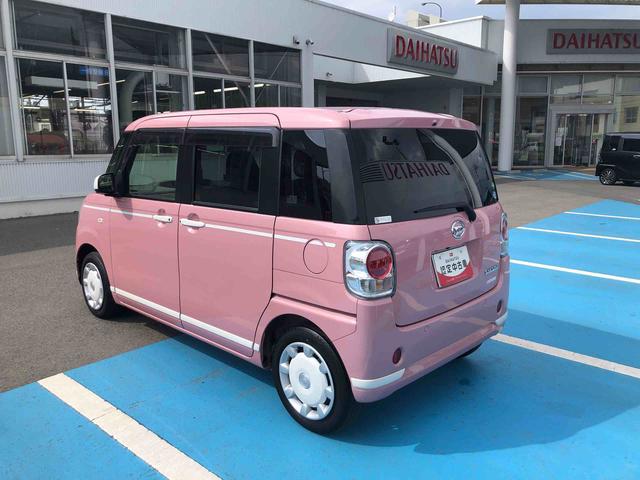 ムーヴキャンバスＧホワイトアクセントリミテッド　ＳＡIII　５１３９０ｋｍ４ＷＤ　スマートアシスト　パノラマモニター　ナビ　ステアリングスイッチ　キーフリーシステム　プッシュボタンスタート　オートエアコン　スライドドア（山形県）の中古車
