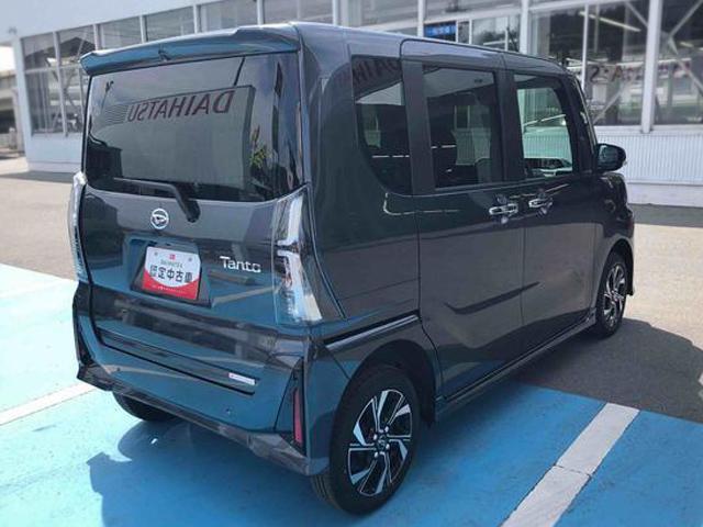 タントカスタムＸ　走行距離５０００ｋｍ４ＷＤ　スマートアシスト　キーフリーシステム　プッシュボタンスタート　オートエアコン　１４インチアルミホール　電動パーキングブレーキ　ステアリングスイッチ　スライドドア（山形県）の中古車