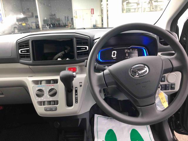 ミライースＸ　ＳＡIII　４ＷＤ　走行距離１０００ｋｍ・車検整備付き４ＷＤ　スマートアシスト　純正ナビ装着用アップグレードパック　マニュアルエアコン　キーレスエントリー　１４インチフルホイールキャップ　コーナーセンサー（山形県）の中古車