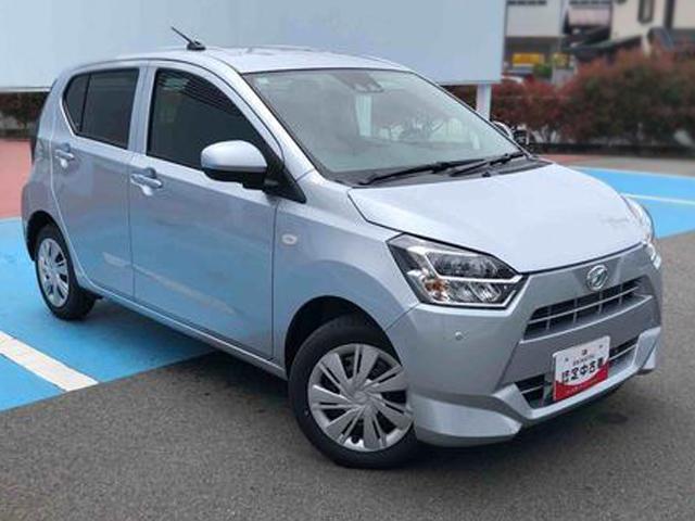 ミライースＸ　ＳＡIII　４ＷＤ　走行距離２０００ｋｍ４ＷＤ　スマートアシスト　マニュアルエアコン　１４インチフルホイールキャップ　キーレスエントリー　コーナーセンサー　純正ナビ装着用アップグレードパック（山形県）の中古車