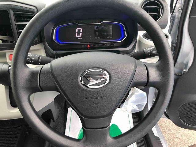 ミライースＸ　ＳＡIII　４ＷＤ　走行距離２０００ｋｍ４ＷＤ　スマートアシスト　マニュアルエアコン　１４インチフルホイールキャップ　キーレスエントリー　コーナーセンサー　純正ナビ装着用アップグレードパック（山形県）の中古車