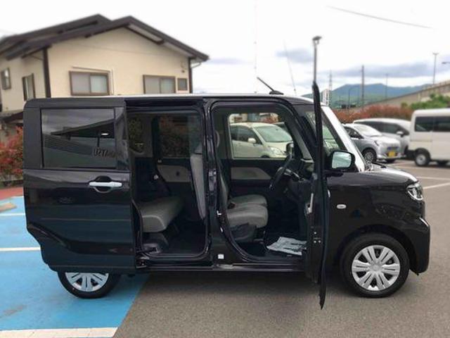 タントＸ　４ＷＤ　走行距離３０００ｋｍ４ＷＤ　スマートアシスト　純正ナビ装着用アップグレードパック　フルホイールキャップ　オートエアコン　ステアリングスイッチ　パワースライドドア　プッシュボタンスタート　電動パーキングブレーキ（山形県）の中古車