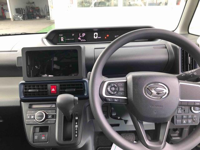 タントＸ　４ＷＤ　走行距離３０００ｋｍ４ＷＤ　スマートアシスト　純正ナビ装着用アップグレードパック　フルホイールキャップ　オートエアコン　ステアリングスイッチ　パワースライドドア　プッシュボタンスタート　電動パーキングブレーキ（山形県）の中古車