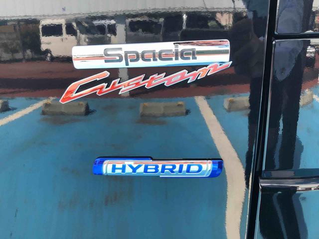 スペーシアカスタムハイブリッドＸＳ　２ＷＤ　走行距離３９２２２ｋｍ２ＷＤ　スマートアシスト　カーナビゲーション　ステアリングスイッチ　バックモニター　オートエアコン　アルミホイール　プッシュボタンスタート（山形県）の中古車