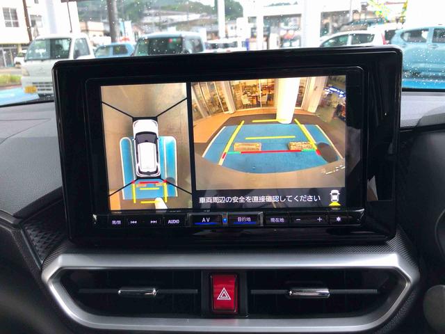 ロッキープレミアム　走行距離７５７４３ｋｍ２ＷＤ　スマートアシスト　カーナビゲーション　パノラマモニター　キーフリーシステム　プッシュボタンスタート　ステアリングスイッチ　１７インチアルミホイール（山形県）の中古車