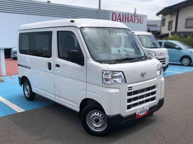 ハイゼットカーゴＤＸ　４ＷＤ　走行距離２４５４ｋｍ・ＡＭ／ＦＭラジオ４ＷＤ　スマートアシスト　ＡＭ／ＦＭラジオ　キーレスエントリー　マニュアルエアコン　コーナーセンサー　アイドリングストップ（山形県）の中古車