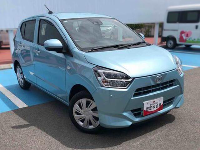 ミライースＸ　ＳＡIII　４ＷＤ　走行距離２３４４ｋｍ４ＷＤ　スマートアシスト　コーナーセンサー　マニュアルエアコン　１４インチフルホイールキャップ　ＬＥＤヘッドランプ　キーレスエントリー　デジタルメーター（山形県）の中古車