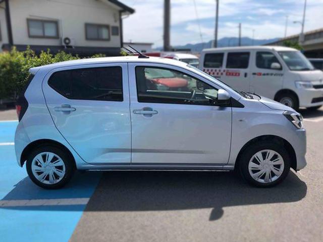 ミライースＸ　ＳＡIII　４ＷＤ　走行距離２４１９ｋｍ４ＷＤ　スマートアシスト　１４インチフルホイールキャップ　マニュアルエアコン　キーレスエントリー　コーナーセンサー　セパレートシート（山形県）の中古車