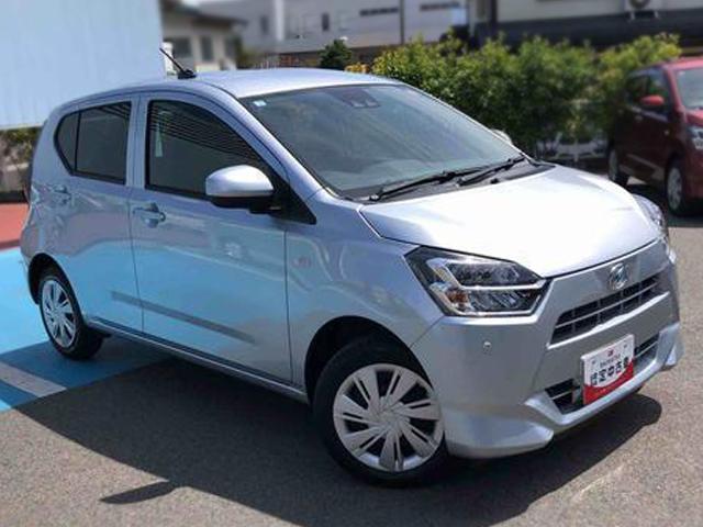 ミライースＸ　ＳＡIII　４ＷＤ　走行距離２４１９ｋｍ４ＷＤ　スマートアシスト　１４インチフルホイールキャップ　マニュアルエアコン　キーレスエントリー　コーナーセンサー　セパレートシート（山形県）の中古車
