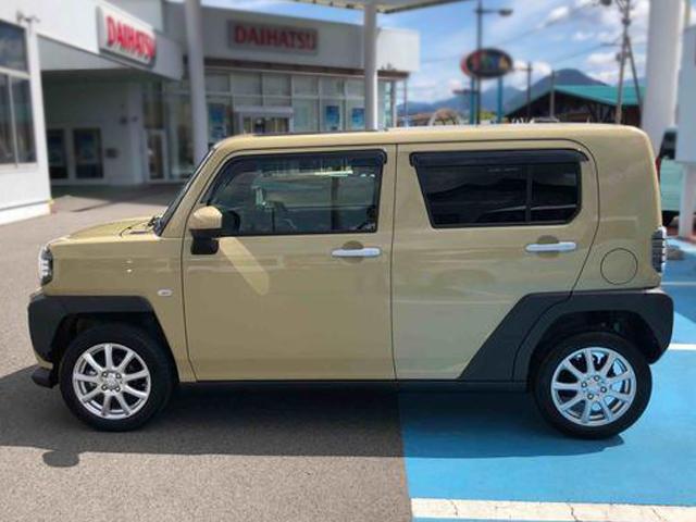 タフトＸ　４ＷＤ　走行距離１２１８５ｋｍ・ナビ・車検整備付き４ＷＤ　スマートアシスト　アルミホイール　カーナビゲーション　パノラマモニター　ステアリングスイッチ　プッシュボタンスタート　キーフリー　電動パーキングブレーキ（山形県）の中古車