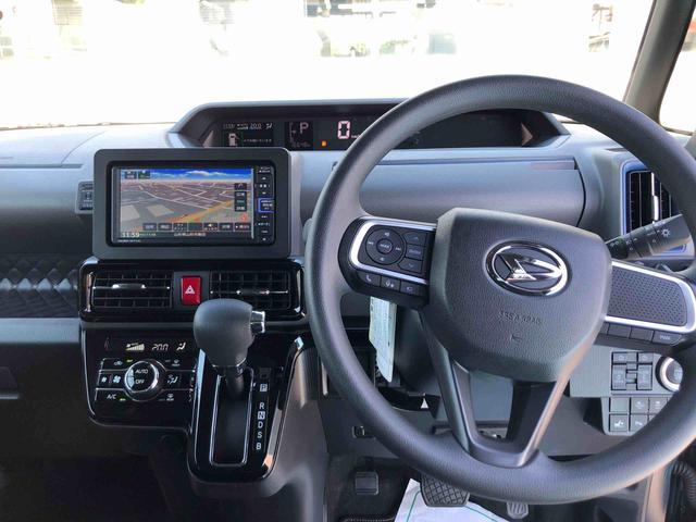 タントカスタムＸ　２ＷＤ　走行距離１６６４８ｋｍ・車検整備付き２ＷＤ　スマートアシスト　パノラマモニター　カーナビ　１４インチアルミホイール　ＬＥＤヘッドランプ　パワースライドドア　プッシュボタンスタート（山形県）の中古車