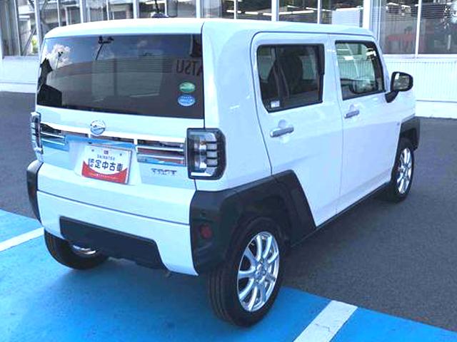 タフトＸ　２ＷＤ　走行距離５０７９３ｋｍ・ディスプレイオーディオ２ＷＤ　スマートアシスト　アルミホイール　ディスプレイオーディオ　電動パーキングブレーキ　プッシュボタンスタート　ステアリングスイッチ　パノラマモニター　ＬＥＤヘッドランプ　スタビライザー（山形県）の中古車