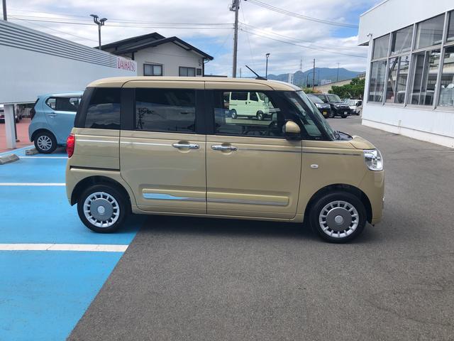 ムーヴキャンバスセオリーＧ　４ＷＤ　走行距離１６８８ｋｍ４ＷＤ　スマートアシスト　ＬＥＤヘッドランプ　両側パワースライドドア　オートエアコン　１４インチフルホイールキャップ　ホッとカップホルダー　ステアリングスイッチ（山形県）の中古車