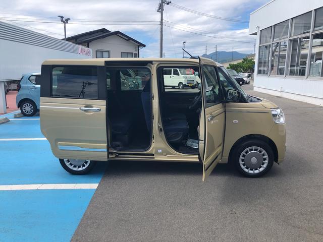 ムーヴキャンバスセオリーＧ　４ＷＤ　走行距離１６８８ｋｍ４ＷＤ　スマートアシスト　ＬＥＤヘッドランプ　両側パワースライドドア　オートエアコン　１４インチフルホイールキャップ　ホッとカップホルダー　ステアリングスイッチ（山形県）の中古車