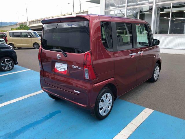 タントＸ　４ＷＤ　走行距離２９８９ｋｍ４ＷＤ　スマートアシスト　オートエアコン　１４インチフルホイールキャップ　電動パーキングブレーキ　スライドドア　キーフリーシステム（山形県）の中古車