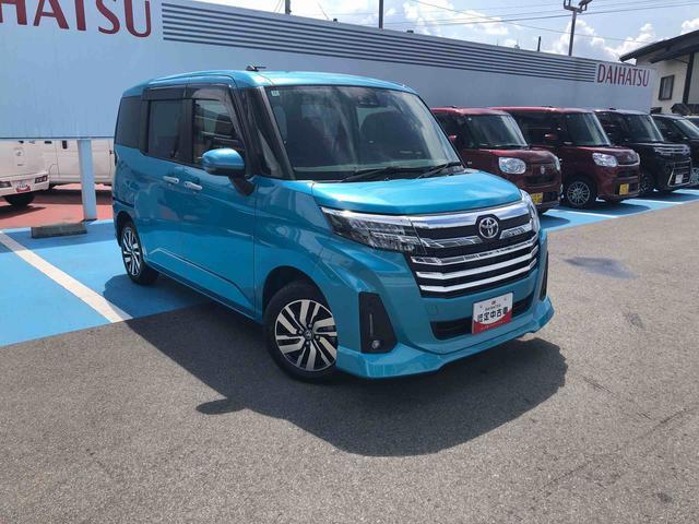 ルーミーカスタムＧ　４ＷＤ　走行１８８４ｋｍ・ディスプレイオーディオ４ＷＤ　スマートアシスト　ディスプレイオーディオ　バックモニター　オートエアコン　ステアリングスイッチ　アルミホイール　キーフリー　プッシュボタンスタート（山形県）の中古車