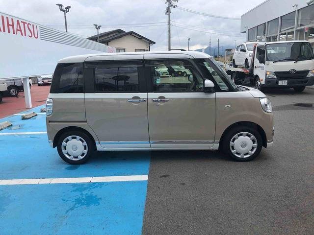 ムーヴキャンバスGメイクアップVS SAIII 4WD 走行70627km4WD スマートアシスト ステアリングスイッチ パノラマモニター カーナビ フルホイールキャップ キーフリーシステム プッシュボタンスタート(山形県)の中古車