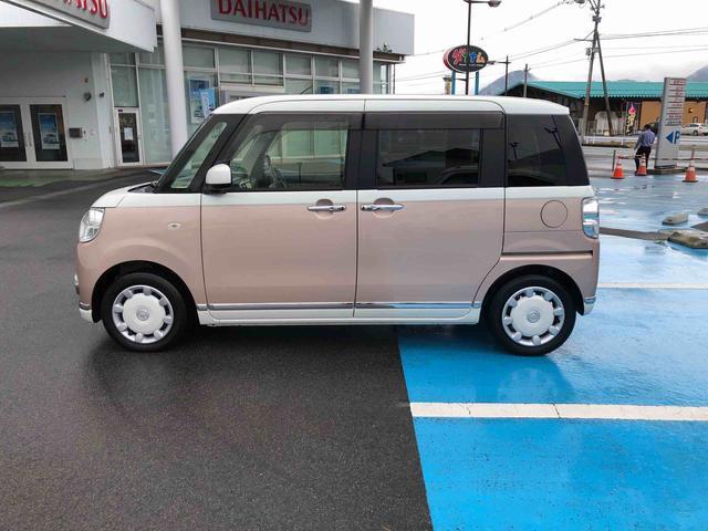 ムーヴキャンバスＸメイクアップ　ＳＡII　２ＷＤ　走行距離６３８４８ｋｍ２ＷＤ　スマートアシスト　キーフリーシステム　プッシュボタンスタート　ナビ　ベンチシート　フルホイールキャップ　オートエアコン（山形県）の中古車