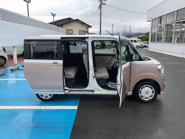 ムーヴキャンバスＸメイクアップ　ＳＡII　２ＷＤ　走行距離６３８４８ｋｍ２ＷＤ　スマートアシスト　キーフリーシステム　プッシュボタンスタート　ナビ　ベンチシート　フルホイールキャップ　オートエアコン（山形県）の中古車