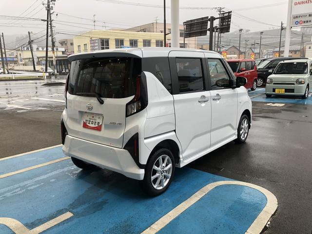 ムーヴG 4WD 走行距離5km4WD スマートアシスト 電動パーキングブレーキ キーフリーシステム スライドドア 14インチアルミホイール LEDヘッドランプ(山形県)の中古車