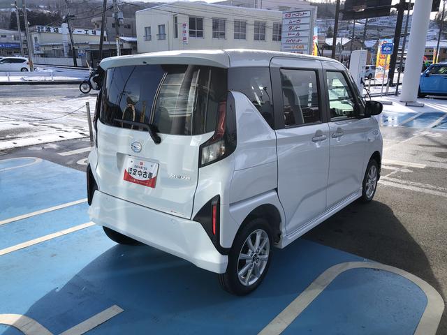 ムーヴＧ　４ＷＤ　走行距離５３ｋｍ４ＷＤ　スマートアシスト　１４インチアルミホイール　ＬＥＤヘッドランプ　コーナーセンサー　パワースライドドア　キーフリーシステム（山形県）の中古車