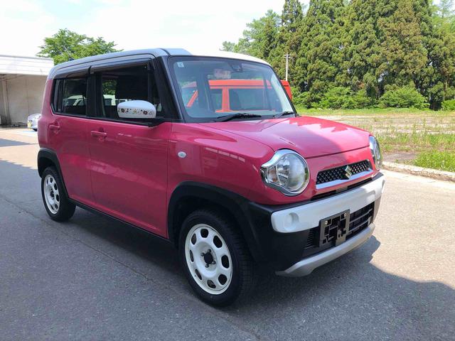 ハスラーG 2WD 走行距離36940km2WD 15インチスチールホイール カーナビ プッシュボタンスタート オートエアコン シートヒーター ベンチシート ワイドバイザー(山形県)の中古車