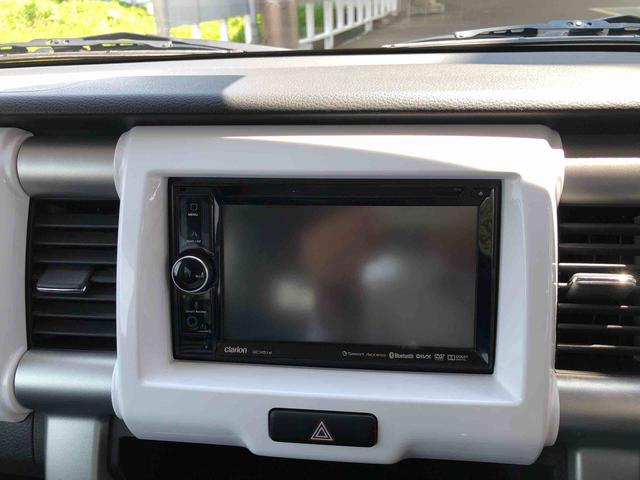 ハスラーG 2WD 走行距離36940km2WD 15インチスチールホイール カーナビ プッシュボタンスタート オートエアコン シートヒーター ベンチシート ワイドバイザー(山形県)の中古車